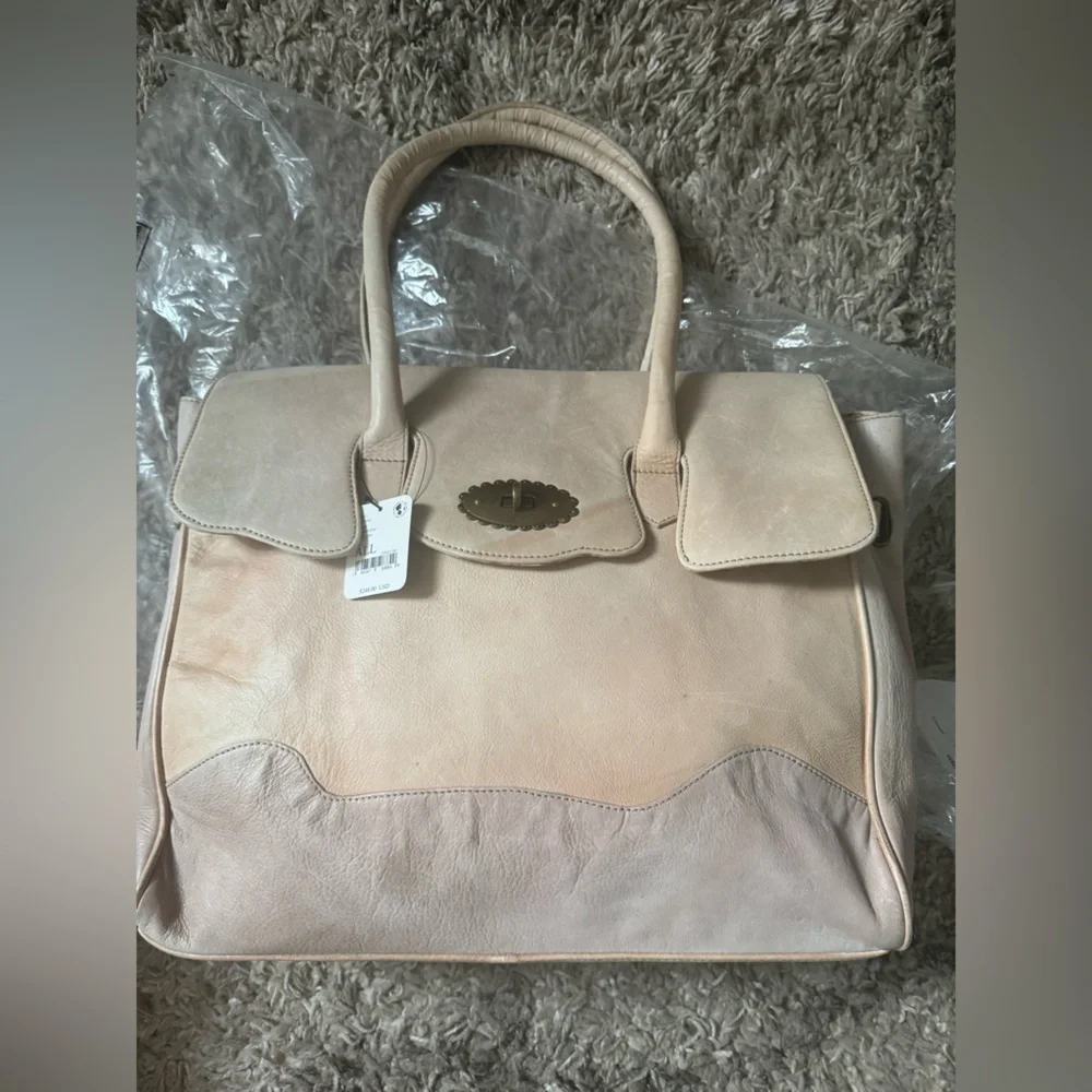 New🌟We the Free Sol Painted Leather Tote Bag